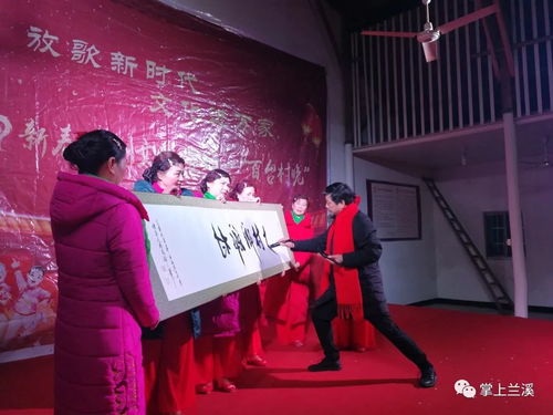 放歌新時代，文化進萬家——2019新春系列文化活動百臺村晚走進蘭溪紀(jì)實